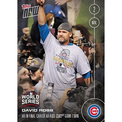 Topps MLB Chicago Cubs David Ross #658 2016 Topps NOW Trading Card