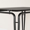 Dining Table for 2, Small Table and Chairs Set of 2, Square Dinette Set for 2, Dinner Table Set, 3 Piece Kitchen & Dining Room Sets for Small Space - 3 of 4