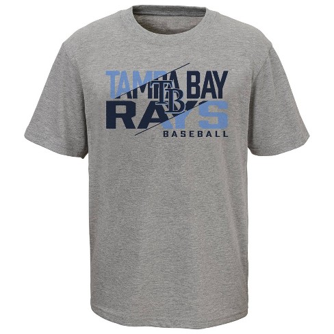 Mlb Tampa Bay Rays Boys' Poly T-shirt - L : Target