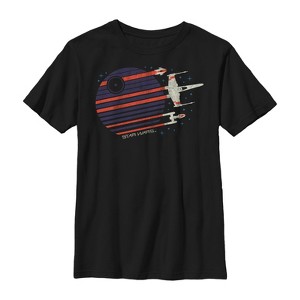 Boy's Star Wars Death Star Streaks T-Shirt - 1 of 4