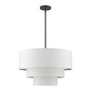 Livex Lighting Carrington 4 - Light Pendant in  Bronze - 2 of 4