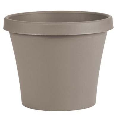 Bloem Terrapot 7 In. H Resin Traditional Planter Pebble Stone : Target