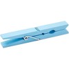 Juvale 100-Count Blue Wooden Clothes Pins 3.9" for Laundry & Decorate Photos/ Pictures/ Postcards, Clothespins for Baby Shower - 3 of 4