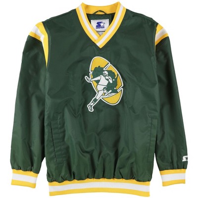 STARTER Mens Green Bay Packers Windbreaker Jacket
