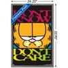 Trends International Garfield - Don't Care Framed Wall Poster Prints - 3 of 4