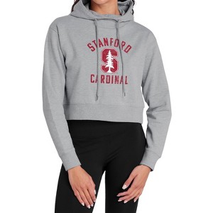 Stanford University Large Cropped Hoodie Pullover Sweatshirt - 1 of 4