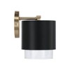 Capital Lighting Weller 3 - Light Vanity in  Matte Brass/Black - 4 of 4