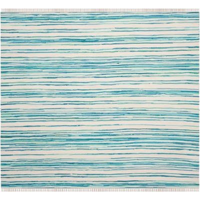Rag Rug RAR126 Hand Woven Indoor Rugs - Safavieh