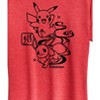 Women's - Pokémon - Wagara Pikachu and Eevee Short Sleeve Graphic T-Shirt - 2 of 4