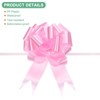 Unique Bargains PP Plastic Waterproof Tear-Resistant Gift Wrap Pull Bows 20 Pcs - 2 of 4