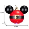 Gemmy Mickey Mouse Whirl-A-Motion Multi-Function Red/White Hanging Projection Ornament - 4 of 4