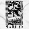 Movie Star Marilyn Monroe Skeleton Graphic T Shirt Men or Women Brisco Brands - 2 of 4