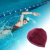 Unique Bargains Elasticity Swim Cap 5.51"x8.66" 1 Pc - 2 of 4