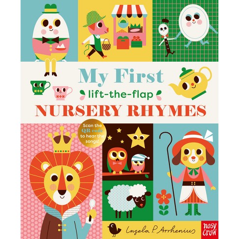 My First Lift-The-Flap Nursery Rhymes - (Board Book)