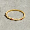 RS Pure by Ross-Simons Ruby- and Diamond-Accented Ring in 14kt Yellow Gold - 2 of 4