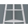 Monarch Specialties Bookshelf Bookcase Etagere Corner 4 Tier 60InchH Office Bedroom Laminate White Contemporary Modern - 3 of 4