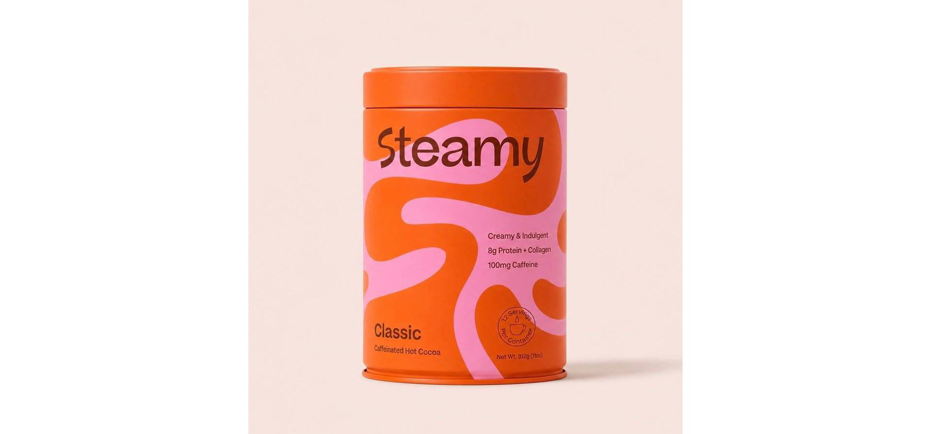 Steamy Caffeinated Hot Chocolate 12 Servings - 11 oz
