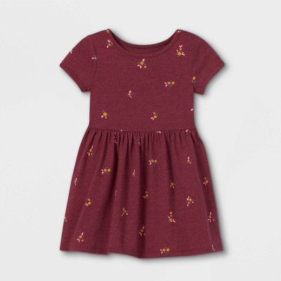 Toddler Girls' Knit Short Sleeve Dress - Cat & Jack™