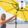 Sonkuki 7.5 ft Outdoor Patio Market Umbrella w/ Crank, Push Button Tilt,  UV-Resistant Canopy - 3 of 4