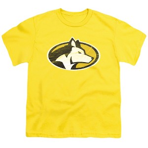 Michigan Tech University Distressed Primary Kids T-Shirt For Youth Yellow - 1 of 4