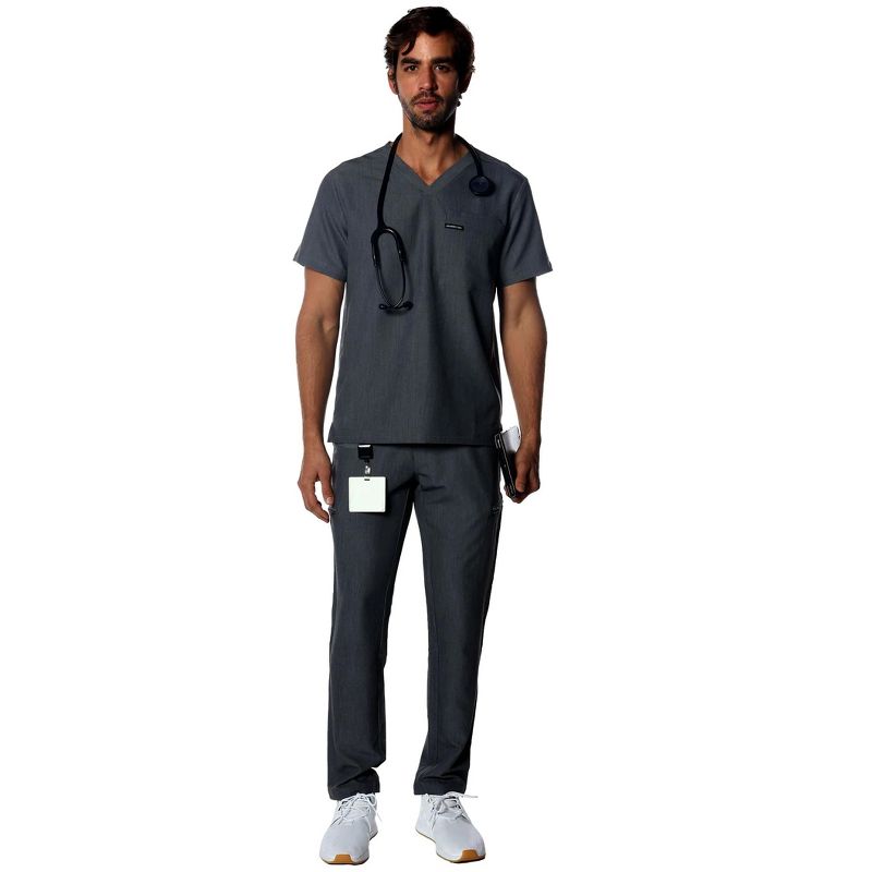 Members Only Brighton 3-Pocket Scrub Top for Men, 4 of 6