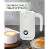 WILLOW Kitchen Hot and Cold Milk Frother White - 2 of 4