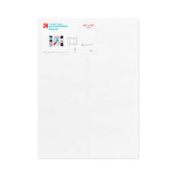 28"x40" Small Tri-Fold Foam Poster Board White - up & up™