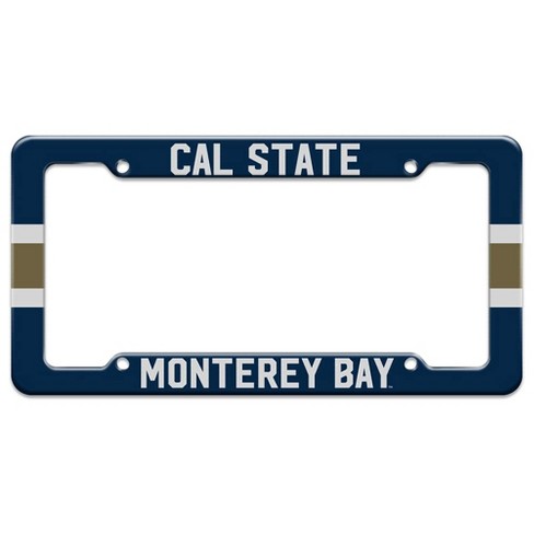 California State University Monterey Bay Stripe License Plate Tag Frame - image 1 of 4