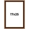 PosterPalooza | Weathered Gold Picture Frame - UV Acrylic, Foam Board Backing, Hanging Hardware - 2 of 4