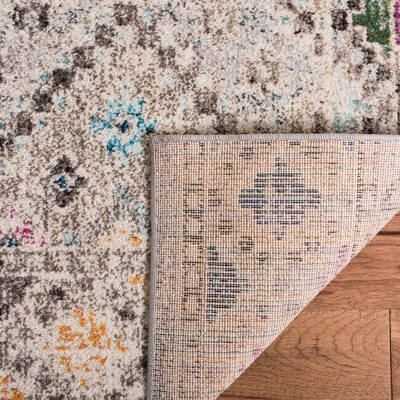 Elegant Grey and Yellow Hand-Knotted Runner Rug, 2'2" x 6'