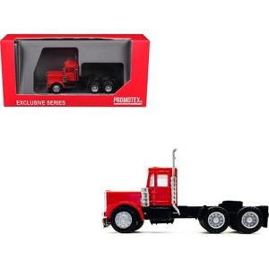 Kenworth W900 Short Day Cab "New Version" Red 1/87 (HO) Plastic Model Car by Promotex - 1 of 4