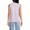 Lands' End Women's Supima Cotton Tank Top - 2 of 4