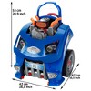 Theo Klein Interactive Toddler Toy Car and Engine Service Maintenance Station and Play Set with Kids Tools Included, Blue - 3 of 4