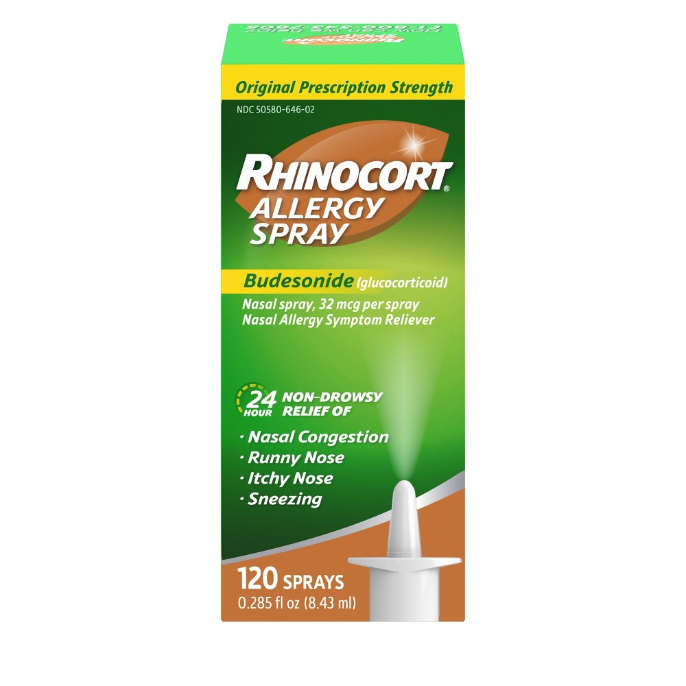 UPC 300450646125 product image for Rhinocort 24 Hour Allergy Relief Nasal Spray - Budesonide - 0.285 fl oz | upcitemdb.com