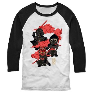Men's Star Wars Traditional Dark Side Baseball Tee - 1 of 4