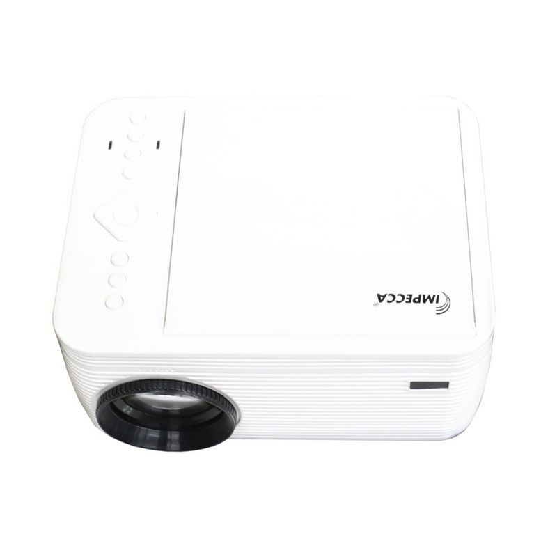 Impecca Portable Home Theatre Projector with DVD Player - 50 ANSI Lumens/ 480p/ 1080P via HDMI, 5 of 7