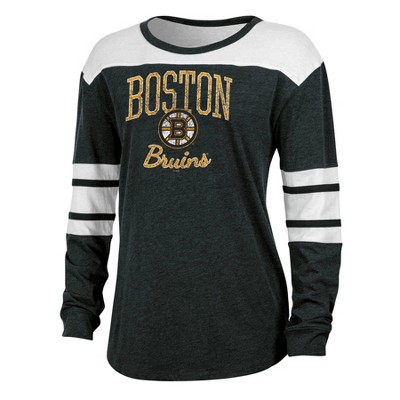 NHL Boston Bruins Women's Long Sleeve Fashion T-Shirt