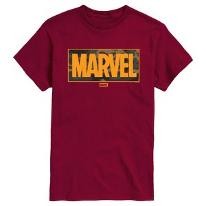 Men's - Marvel - Camo Logo Short Sleeve Graphic T-Shirt - 1 of 3
