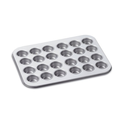 24 Mini Cupcake Holder Non-Stick Carbon Steel Pan