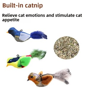 Pet Sound - Making Bird Toy, suitable for pets of all ages. Made from safe materials, it's durable, bite - resistant, and can relieve pet anxiety. - 1 of 4