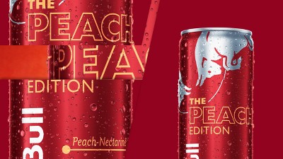 ピーチ1ミックスベリー1グレープ1レッドブル3 Red Bull 12 Oz. Peach Flavor Energy Drink RB224825 Pack of