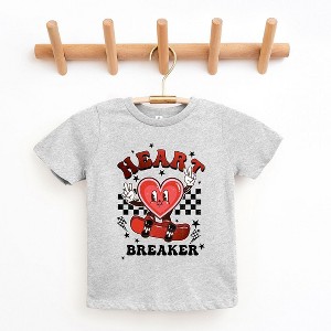 The Juniper Shop Heart Breaker Skater Toddler Short Sleeve Tee - 1 of 3