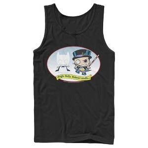 Men's Batman Christmas Naughty Penguin Tank Top - 1 of 4