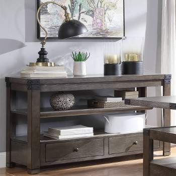 Melville 51" Accent Tables Ash Gray - Acme Furniture