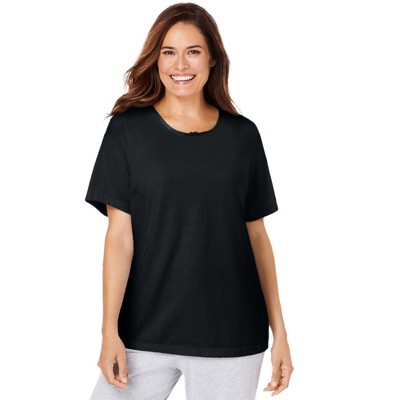 Dreams & Co. Plus Size Sleep Tee