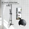 Shower Niche 12X24 Inch, Stainless Steel, Storage for Shower Wall, No Tile Needed Recessed Design, Rectangle Recessed, Shower Installation Kits - 4 of 4