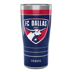 MLS FC Dallas 20oz MVP Stripe Stainless Steel Tumbler - 1 of 3