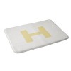 Deny Designs April Lane Art Block Monogram Memory Foam Bath Mat - 2 of 4