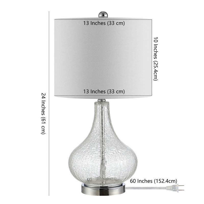 Brooks Glass Table Lamp  - Safavieh, 3 of 4