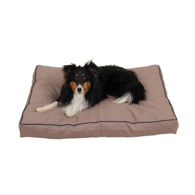 Carolina Pet Company Solid Faux Gusset Jamison Dog Bed - Tan